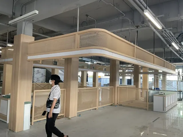 ซุ้มร้านและเคาน์เตอร์ศูนย์อาหาร รูปที่ 5
